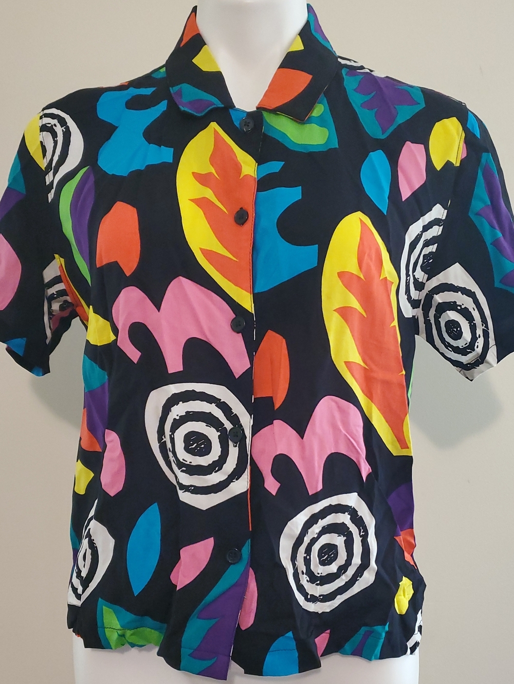 Stranger Things Offical Merchandise Eleven Button Shirt Top Blouse Size Medium